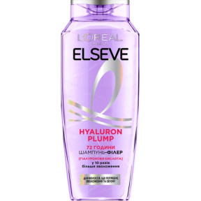 Шампунь-филлер L'Oréal Paris Elseve Hyaluron Plump для волос, нуждающихся в увлажнении и объёме, 250 мл